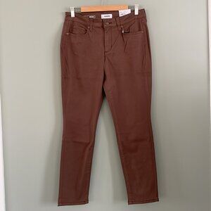 Sonoma Skinny NWT Mid-Rise Women's 10 L Brown Pants W-30" L-40" Inseam 31"